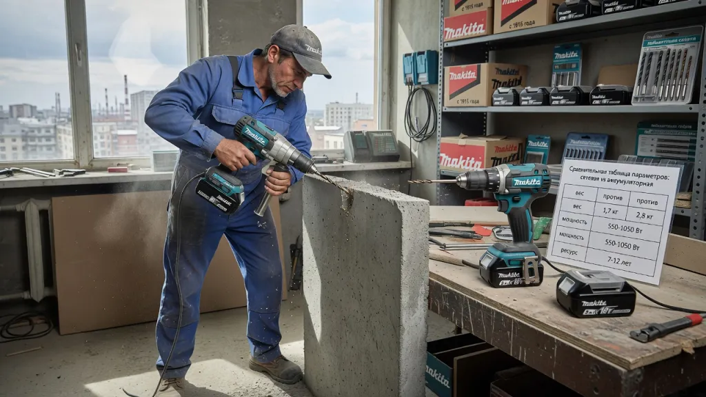 Реальные отзывы: Дрель Makita в работе